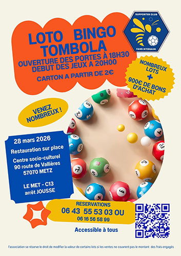 Loto des Fans M'Essaim Mars 2026